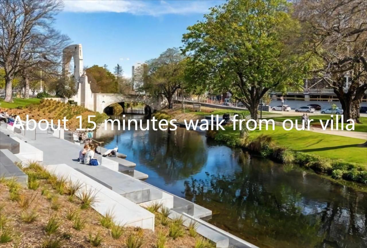 5 Large Bedroom Villas Suitable For 10People Christchurch Eksteriør billede